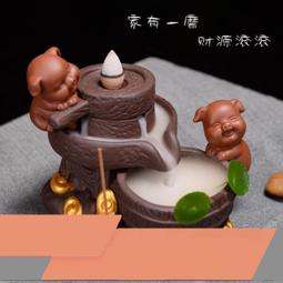 紫砂倒流香爐 擺件大號創意招財家用供奉供佛驅蚊沉檀香薰香爐陶瓷蓮花香爐 創意禪意香薰爐 家用室內淨化空氣仿古檀香香爐 歷史價格詳細信息