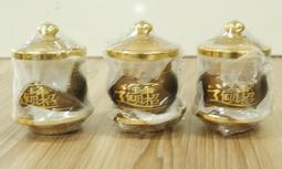 全新 / 銅製 / 供佛杯 / 咖啡色底 / 招財進寶字 / 總高約 11 公分 / 3 個一組 歷史價格詳細信息