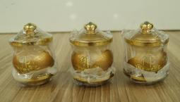 全新 / 銅製 / 供佛杯 / 咖啡色底 / 招財進寶字 / 總高約 11 公分 / 3 個一組 歷史價格詳細信息