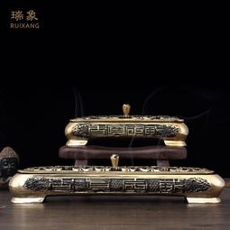 【立減20】仿古大號明式宣德爐香爐鼎爐純銅家用大號盤香線香塔香薰香爐擺件 歷史價格詳細信息