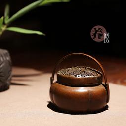 艷庫手工銅香爐品香爐純銅薰香爐家用香道手爐香具古玩茶道香爐 歷史價格詳細信息