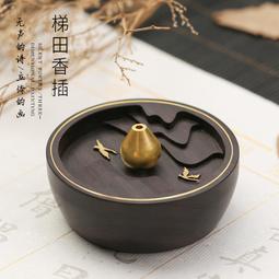 促銷黑檀木質線香盒鏤空檀香爐熏香盒家用線香爐香具香座臥香爐熏香爐 歷史價格詳細信息