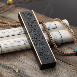 促銷線香爐實木質家用室內桌沉香臥香爐檀香爐創意道點香江舟香插 歷史價格詳細信息