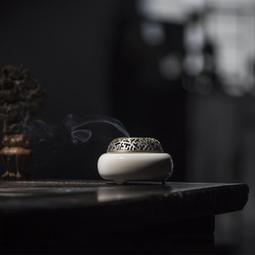 【促銷】香插香盤香托線香插盤香爐香座香托香具熏香陶瓷香插簡約清新禪意 歷史價格詳細信息