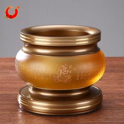 促銷圓通佛具 琉璃香爐 家用 室內供佛 香爐黃銅熏香 線香燒香爐擺件 歷史價格詳細信息