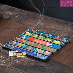 【甄選】線香香爐實木彩繪尼泊爾長臥香爐家用室內八吉祥供佛藏式擺件 歷史價格詳細信息