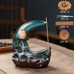 跨境盤香爐陶瓷金蟾擺件禪意家用室內客廳香器香薰爐桌面裝飾批發 歷史價格詳細信息