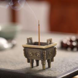 香爐鼎家用室內仿古香薰爐招財合金鍍銅供奉供佛線盤香插佛教用品 歷史價格詳細信息