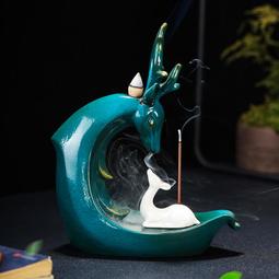 招財鹿流沙畫擺件家居客廳酒櫃裝飾品玄關電視櫃新房喬遷新居禮萌 歷史價格詳細信息