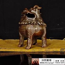 擺件，香插，銅制，創匯時期制造，花形款，滿手工雕刻圖案，收藏22118 歷史價格詳細信息