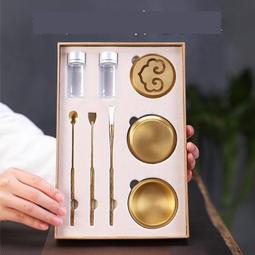 香道工具 香篆 香篆黃銅香道套裝 香道用品工具配件 壓香 拓打 拓香 模香 印沉香 香壓TXH5 歷史價格詳細信息