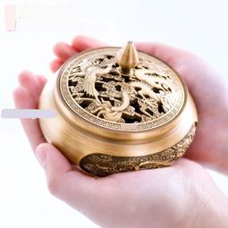 純銅三足香爐家用室內沈香熏香爐安神檀香爐盤香菱心香薰爐擺件 全館 歷史價格詳細信息