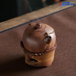 【精選】【精選】禪意陶瓷瑞獸狻猊麒麟金蟾盤香爐創意家用室內茶室桌面香薰爐擺設 歷史價格詳細信息