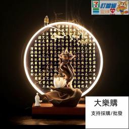 紫砂倒流香爐招財佛像工藝品創意仿古家用室內香插香薰爐擺件批發 歷史價格詳細信息