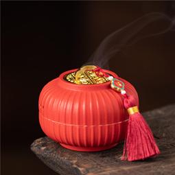 【熱賣】創意陶瓷復古千里江山香薰爐擺件客廳家用盤香爐高山流水倒流香爐 歷史價格詳細信息