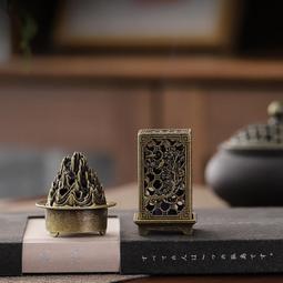 【熱賣】合金臥香盒家用室內熏香爐線香盒般若心經線香插仿古插香爐擺件 歷史價格詳細信息