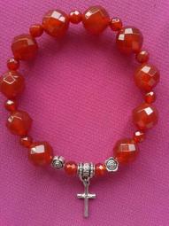 天主教 基督教 禮品 精品6MM-8MM3A級天然紫水晶五端玫瑰經長念珠時尚韓版項鏈 歷史價格詳細信息