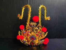 神明佛帽子合金相帽閩南金色土地公帽城隍財神爺福德正神宰相 歷史價格詳細信息