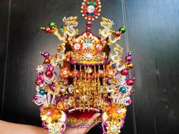 天上聖母 媽祖百褶裙 長裙 神像軟身衣 刺繡花綠裙子 衣服 女神衣-名流 歷史價格詳細信息