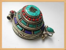 藏銀大花托羊眼釘文玩手串配飾隔片珠子diy串珠手鏈材料千眼菩提-滿200元發貨 歷史價格詳細信息