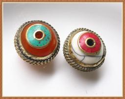 【雅之賞】*特賣* 藏式配件 尼泊爾 銅鑲嵌蜜蠟~194 歷史價格詳細信息