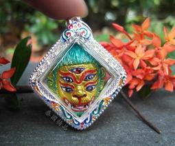 轉龍婆本虎頭身像一尊，有廟證書和皮繩鏈。。 -500 歷史價格詳細信息