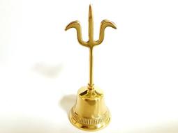 手搖鐘 銅鐘 手鈴 銅手搖鈴 高22cm 佛教用品 驅邪保平安 開光 銅鈴鐺 風鈴 化解煞氣 (大) 歷史價格詳細信息