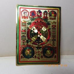 九宮八卦風水圖唐卡畫 西藏掛畫 普瑞德手工精裱布印金線唐卡佛像【幸福優品】 歷史價格詳細信息