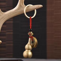 純黃銅五帝錢金蟬鑰匙圈(台灣現貨) 歷史價格詳細信息