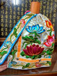 【靜福緣】精緻繡工『黑款平繡凸棉龍袍 (神明衣+奉帽) 』神衣佛衣 歷史價格詳細信息