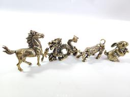 銅牛 田牛 黃牛 牛轉乾坤 生肖 開運 招財 黃銅 歷史價格詳細信息