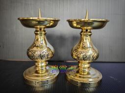 純銅燭台復古家用供奉佛前黃銅金屬蠟燭台擺件酥油燈燈座佛具用品 歷史價格詳細信息