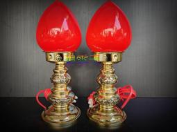 一對純銅led心經水晶蓮花燈佛供燈 佛燈佛前供佛燈長明燈佛具用品 歷史價格詳細信息