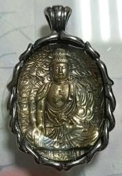 鈦鋼 純鋼 文殊菩薩 蓮花造型鋼框 導角切工玻璃面 鈦鋼佛牌 吊墜 項鍊 歷史價格詳細信息