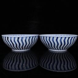 古瓷器 古董瓷器 大明宣德青花龍鳳五貢（香爐26.5&times;20.5cn花觚26&times;15cm蠟臺28.5&times;13cm）1000-5 歷史價格詳細信息