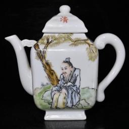 古瓷器 古董瓷器 民國福建會館青花做觀音1（45&times;21&times;17cm）450-15876 歷史價格詳細信息