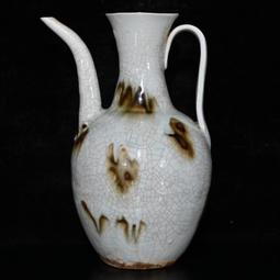 古瓷器 古董瓷器 宋代影青雕刻捏花塔瓶（40&times;23cm） 800-7726 歷史價格詳細信息