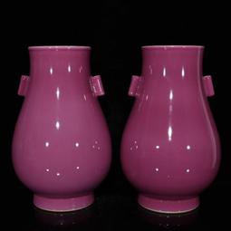 大清雍正胭脂紅描金浮雕昆蟲玉壺春瓶 仿古瓷器古董古玩收藏真品 歷史價格詳細信息