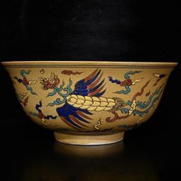 古瓷器 古董瓷器 大明成化紅胎斗彩花卉葫蘆壺（18.5&times;15.5cm）350-19742 歷史價格詳細信息