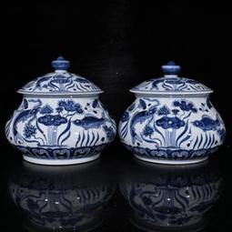 古瓷器 古董瓷器 大明宣德青花龍鳳五貢（香爐26.5&times;20.5cn花觚26&times;15cm蠟臺28.5&times;13cm）1000-5 歷史價格詳細信息