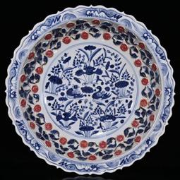 古瓷器 古董瓷器 元代霽藍留白雕刻龍紋梅瓶（51&times;26cm）1800-3908 歷史價格詳細信息