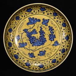 古瓷器 古董瓷器 明宣德青花釉里紅纏枝花卉紋罐19.5&times;24:500-13808 歷史價格詳細信息