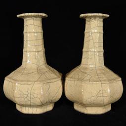 古瓷器 古董瓷器 哥窯三足爐12&times;14:400-17819 歷史價格詳細信息