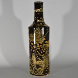 古瓷器 古董瓷器 清雍正紅釉鑲寶石回流梅瓶58&times;33:1600-3887 歷史價格詳細信息