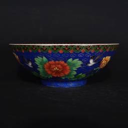 古瓷器 古董瓷器 明成化掐絲琺瑯彩魚藻紋瓶24&times;15:600-11684 歷史價格詳細信息