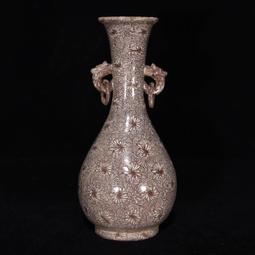 古瓷器 古董瓷器 絞胎釉鳳首壺11.5&times;14:400-19734 歷史價格詳細信息