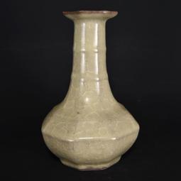 古瓷器 古董瓷器 宋官窯瓶20.5&times;12:600-11710 歷史價格詳細信息