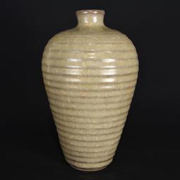 古瓷器 古董瓷器 宋官窯瓶20.5&times;12:600-11710 歷史價格詳細信息