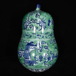 古瓷器 古董瓷器 明成化掐絲琺瑯彩魚藻紋瓶24&times;15:600-11684 歷史價格詳細信息