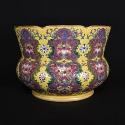 古瓷器 古董瓷器 清光緒粉彩鳳紋罐20.5&times;11:350-19730 歷史價格詳細信息